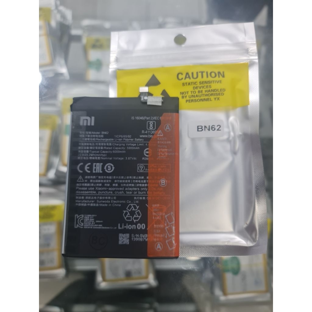 Baterai Xiomi Redmi 9T (BN62)