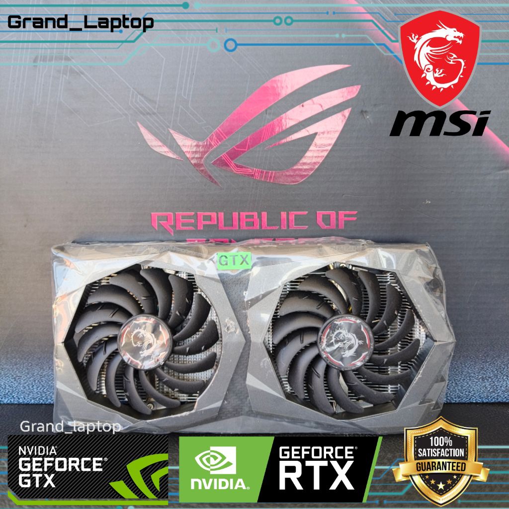 Heatsink fan MSI GTX 1660 GTX 1650 Super Gaming X