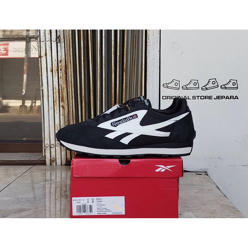 REEBOK AZTEC BLACK II UNISEX ORIGINAL 100%