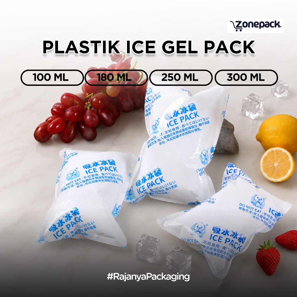 Ice Gel Pack Lembaran | Thermafreezze Es Jel | Ice Pack Cooler Penganti Dry Gel | Kantong Es Pending