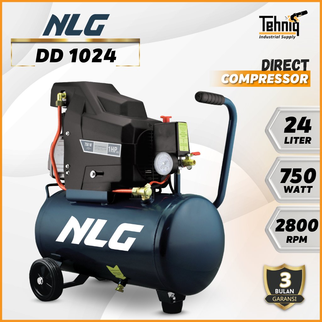 Nlg Izumi DD1024 Kompresor Angin Listrik Direct Compressor