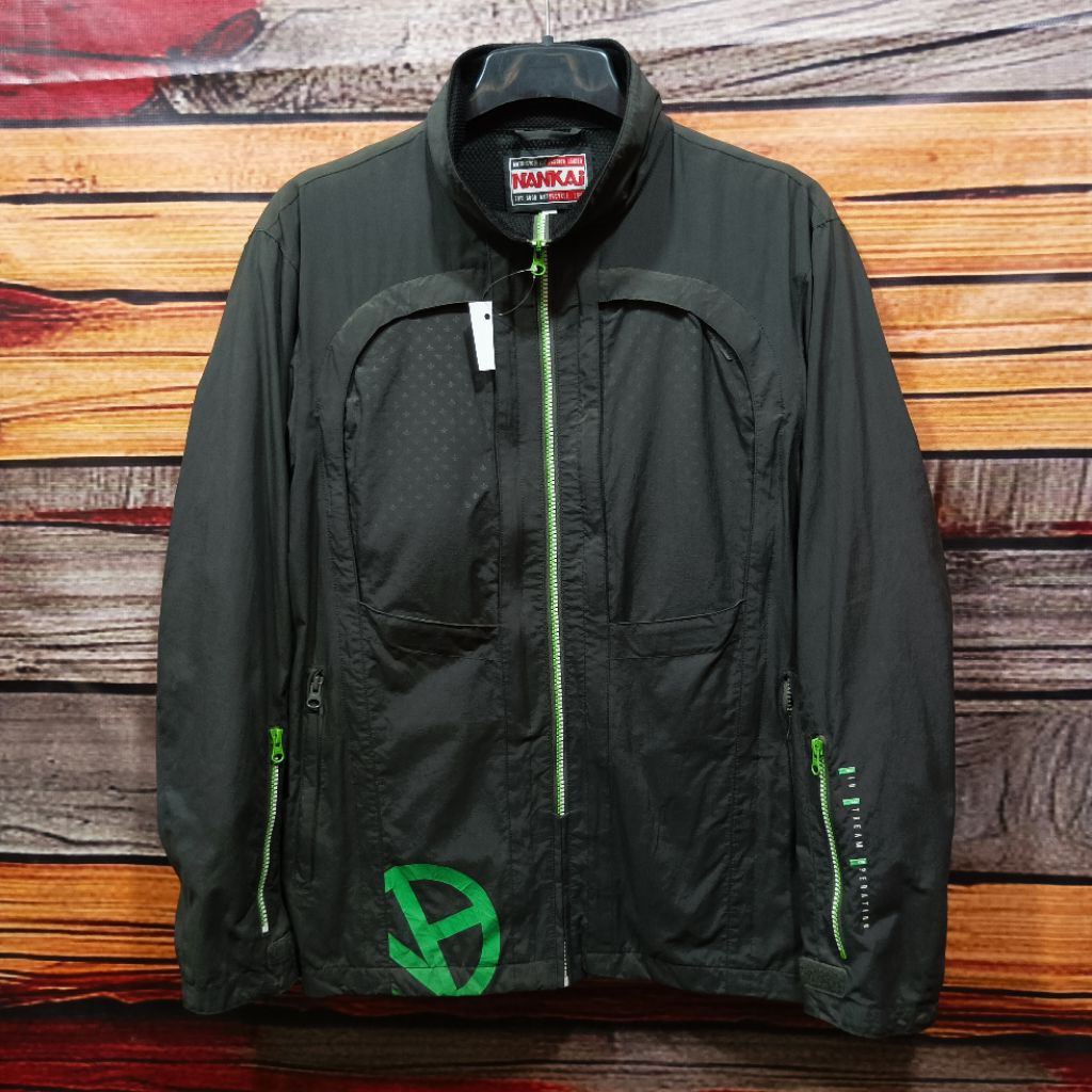 jaket motor NANKAI tebal size L bagus touring ORIGINAL