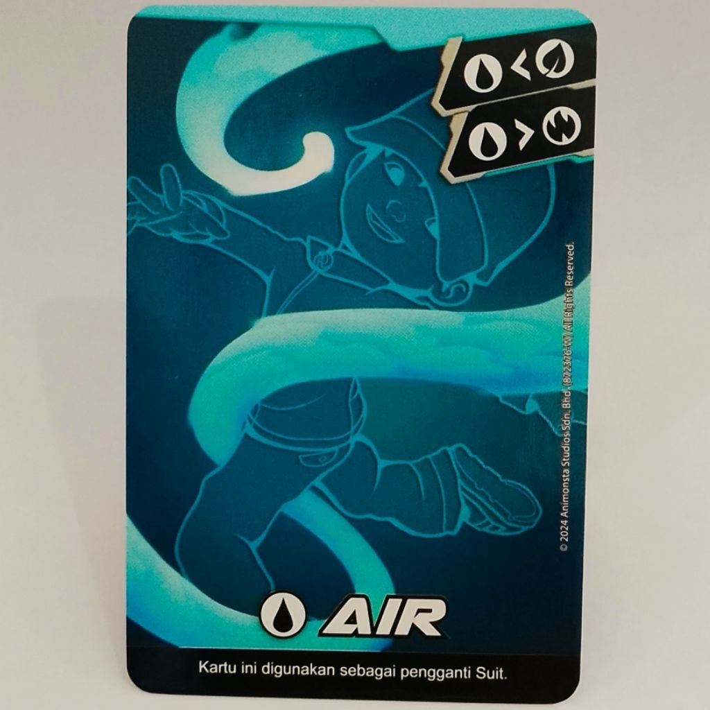 BOBOIBOY MONSTA GALAXY CARD PEK FUSION AIR