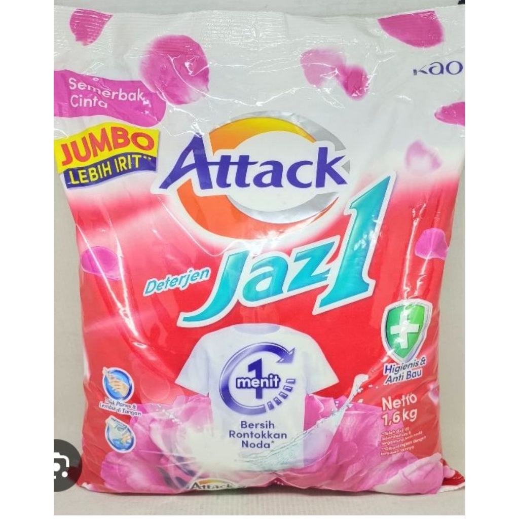 Attack Jaz1 1600Gr / Detergen Bubuk Jumbo