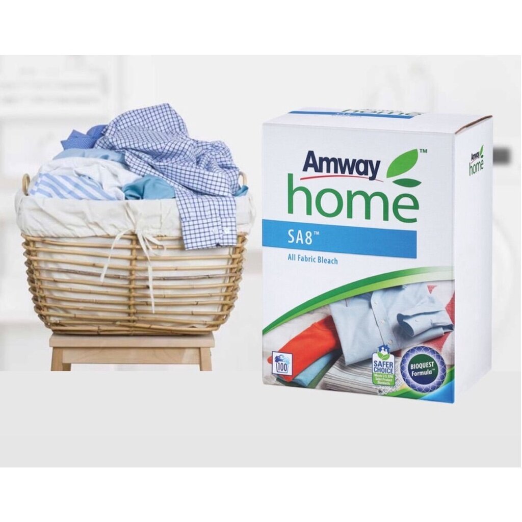 Amway Home SA8 All Fabric Bleach, Pembersih Kain, Formula Bioquest, 100 Loading