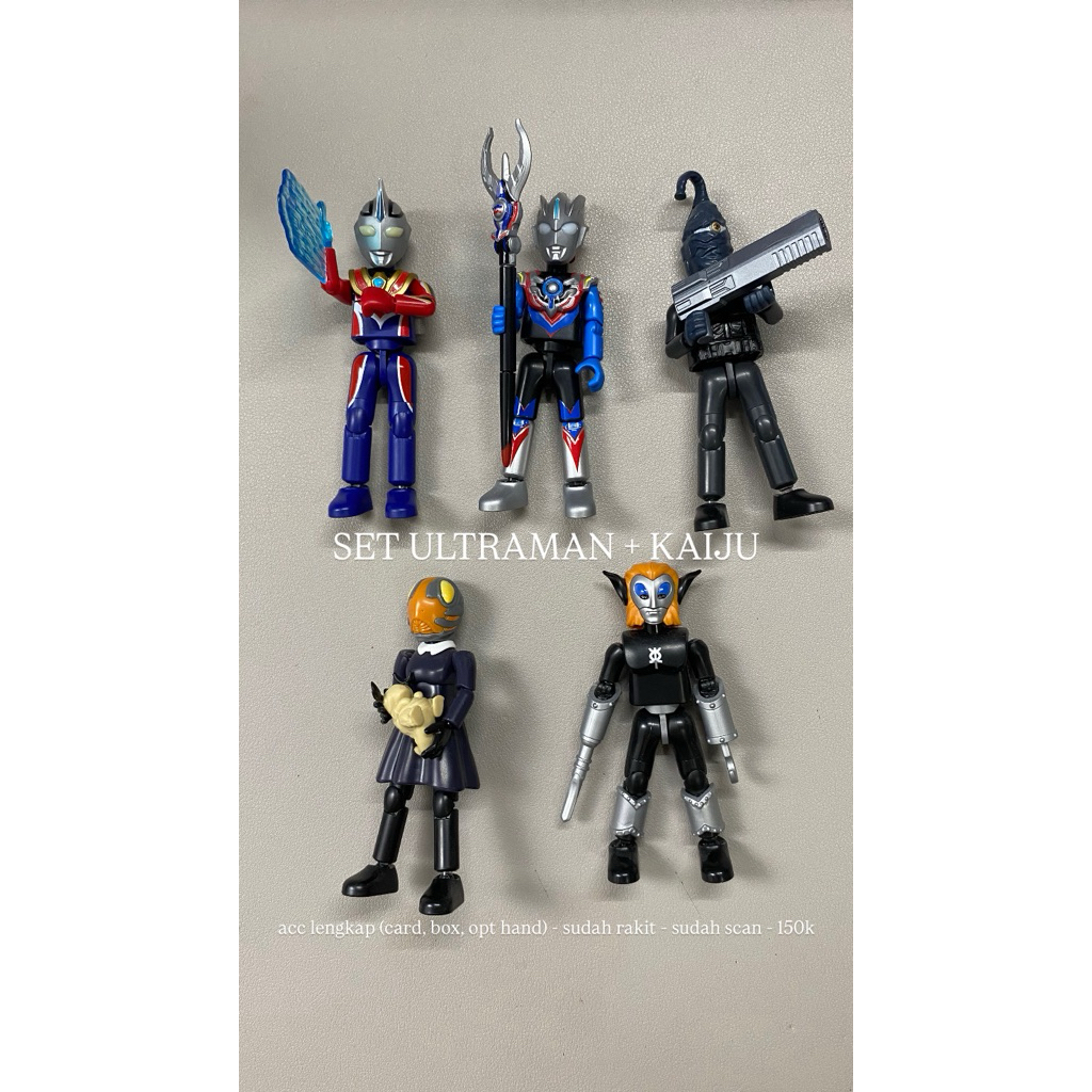 (Link Checkout) Blokees Set - Blokees Ultraman Galaxy Version Set