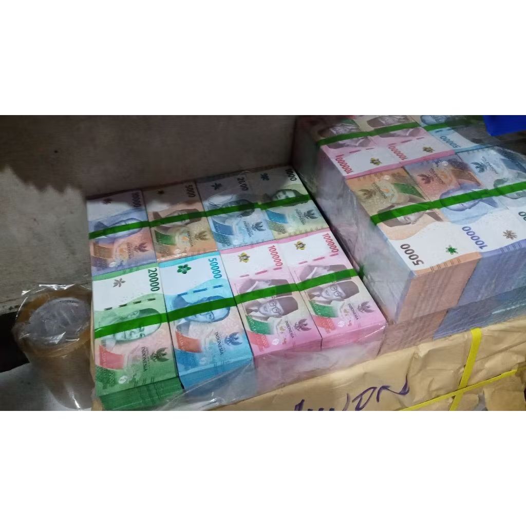 10 Lembar Uwang Mainan Uwang Kerajinan Buket dan Mahar