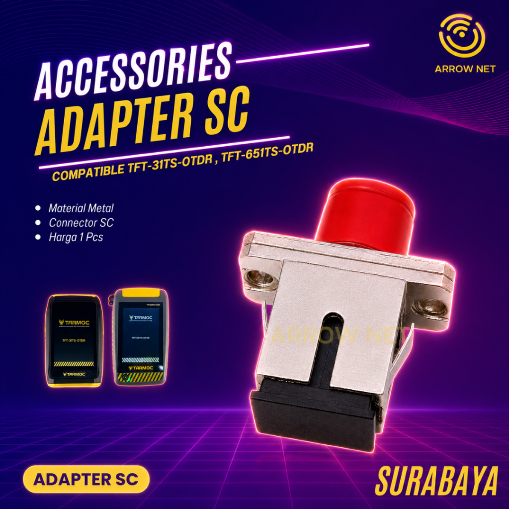 Fiber Optic SC Adapter for Tarmoc  TFT-31TS-OTDR & TFT-651TS-OTDR  | SC Converter tool FO