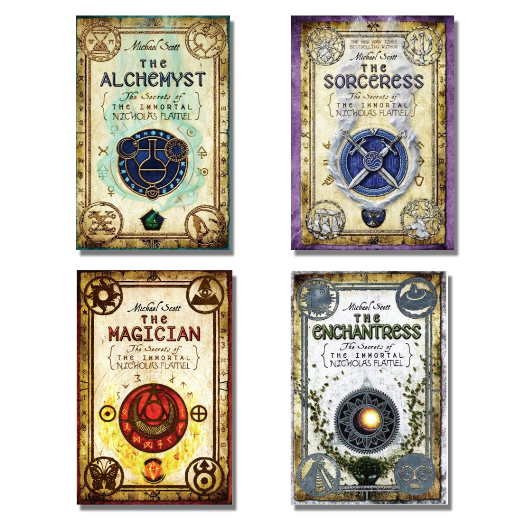 The Secrets Of The Immortal Nicholas Flamel THE ALCHEMYST THE SORCERESS THE MAGICIAN THE ENCHANTRESS