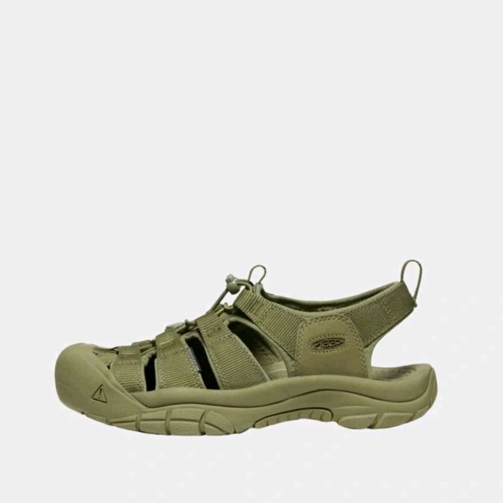 KEEN MEN'S SHOES - NEWPRT H2 - MONOCHROME/OLIVE DRB
