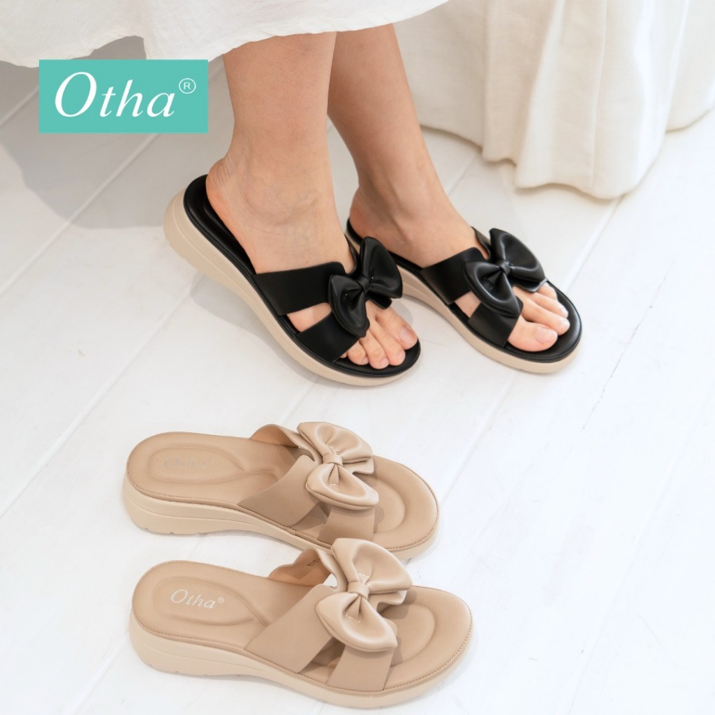 Otha Shoes - Wedges Sandal Wanita - H1171 OWK Tinggi HAK  -+ 3CM