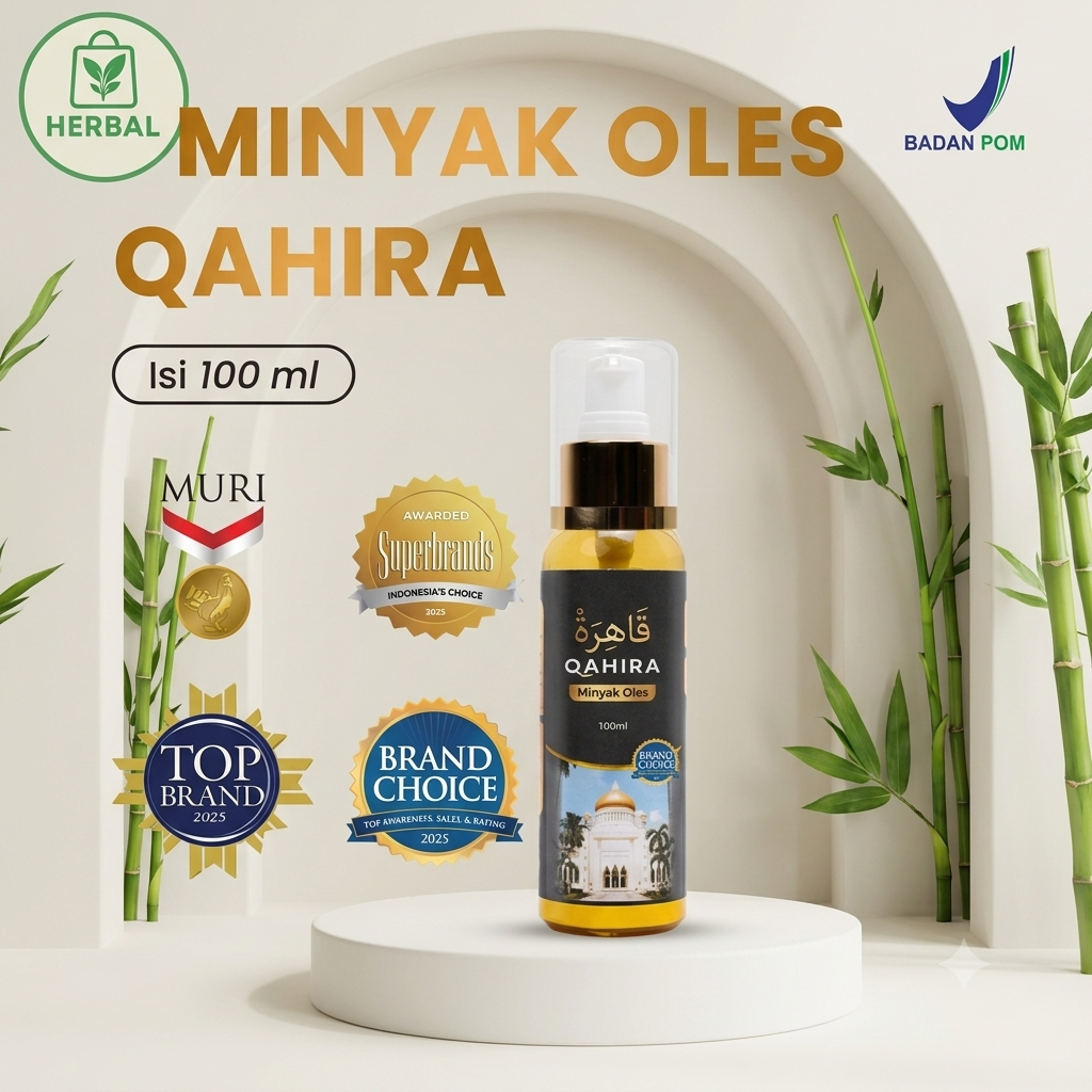 Minyak Oles Qahira 100ml