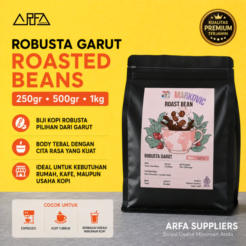 Robusta Garut Roasted Beans