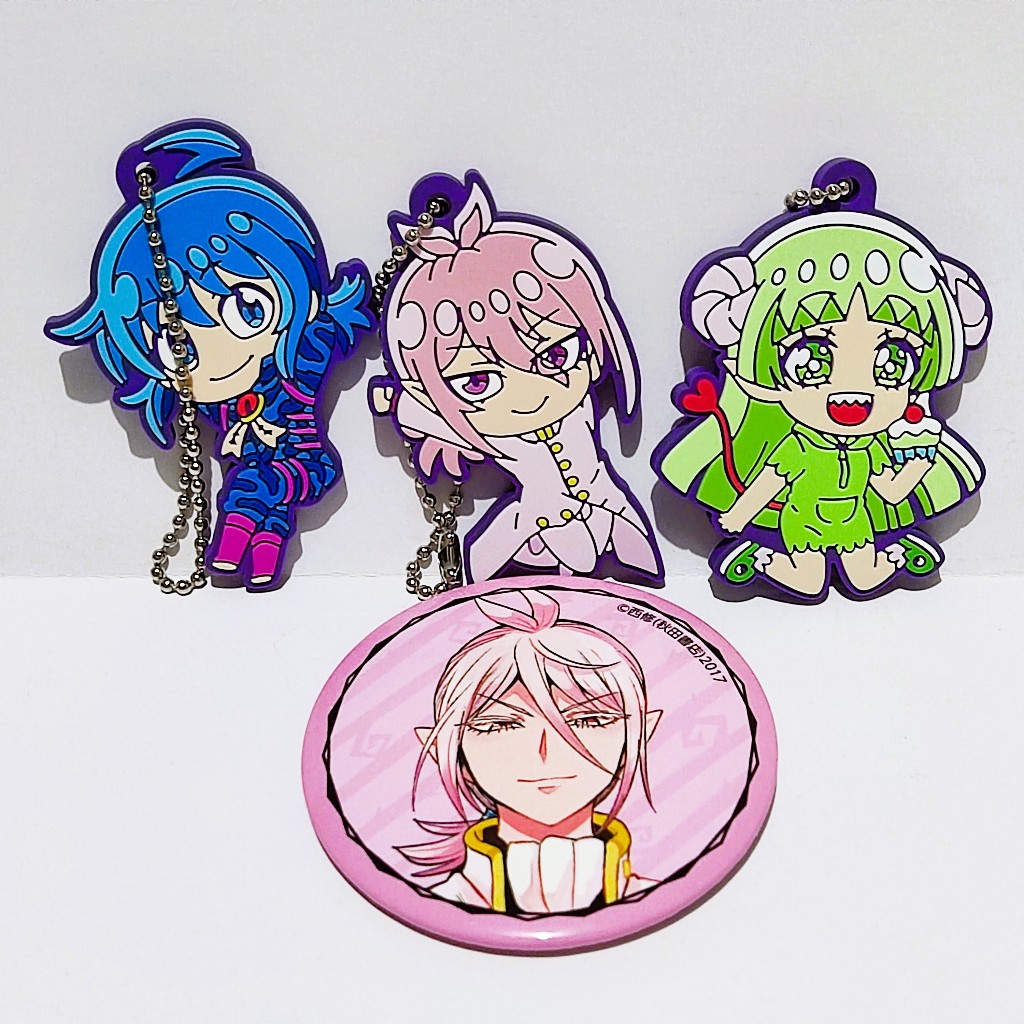Mairimashita Iruma-kun / Welcome to Demon School Iruma-kun Rubber Key Holder / Can Badge - Iruma / A