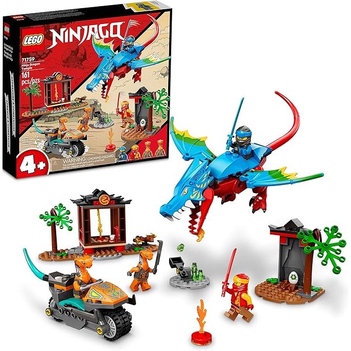 LEGO NINJAGO 71759 NINJA DRAGON TEMPLE SET / MAINAN ANAK BALOK SUSUNAN NINJA GO / HADIAH KADO ULTAH 