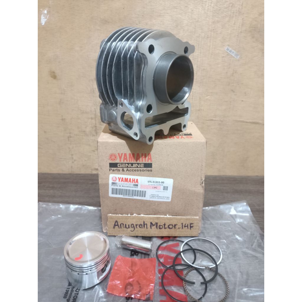 Blok Seher Set Piston Yamaha Mio Lama Karbu 2003 - 2013 Fino Karbu 2012 - 2014 Nouvo Z Karbu 2002 - 