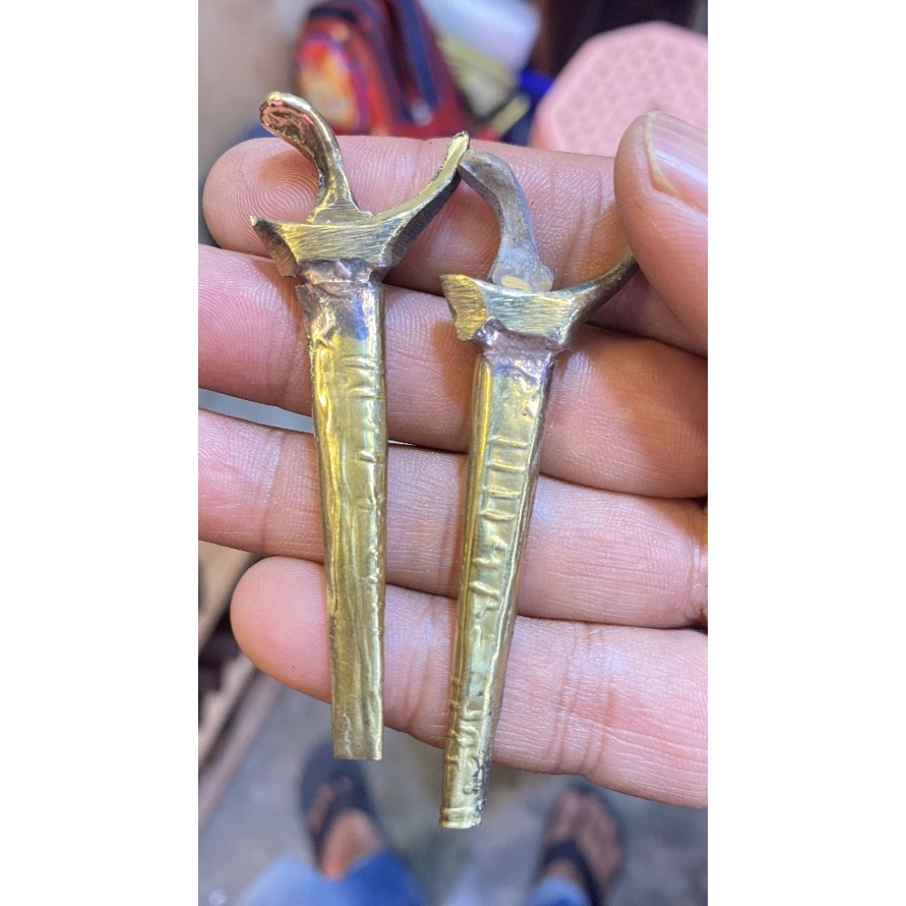 koleksi keris mini motif cobra asli Kuningan full