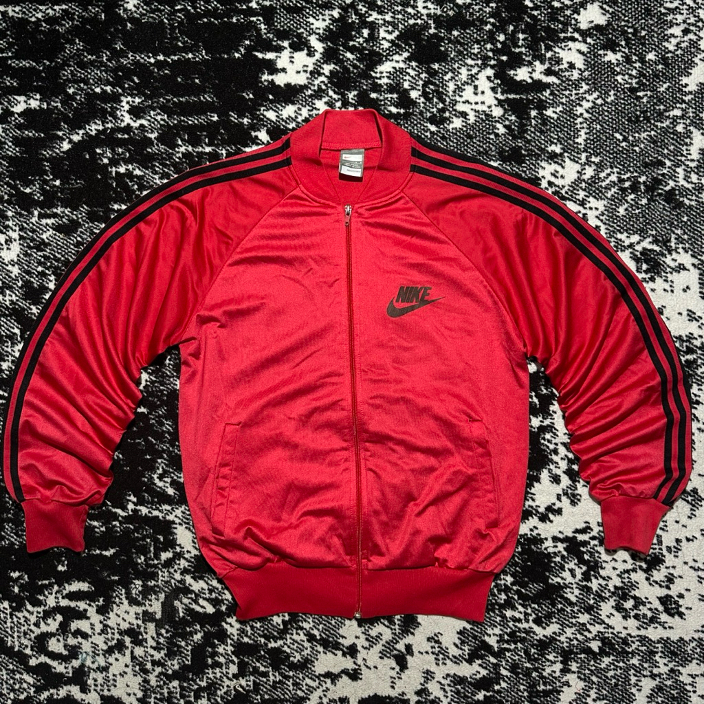Windbreaker Nike Bomber Tracktop Vintage 90's Jacket Colourblock