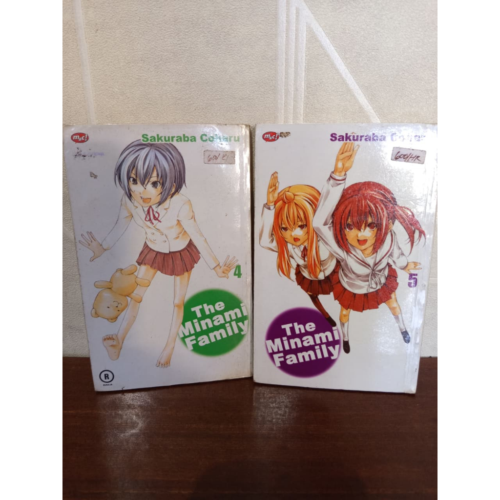 KOMIK THE MINAMI FAMILY SERI 4 & 5 CABUTAN/BEKAS