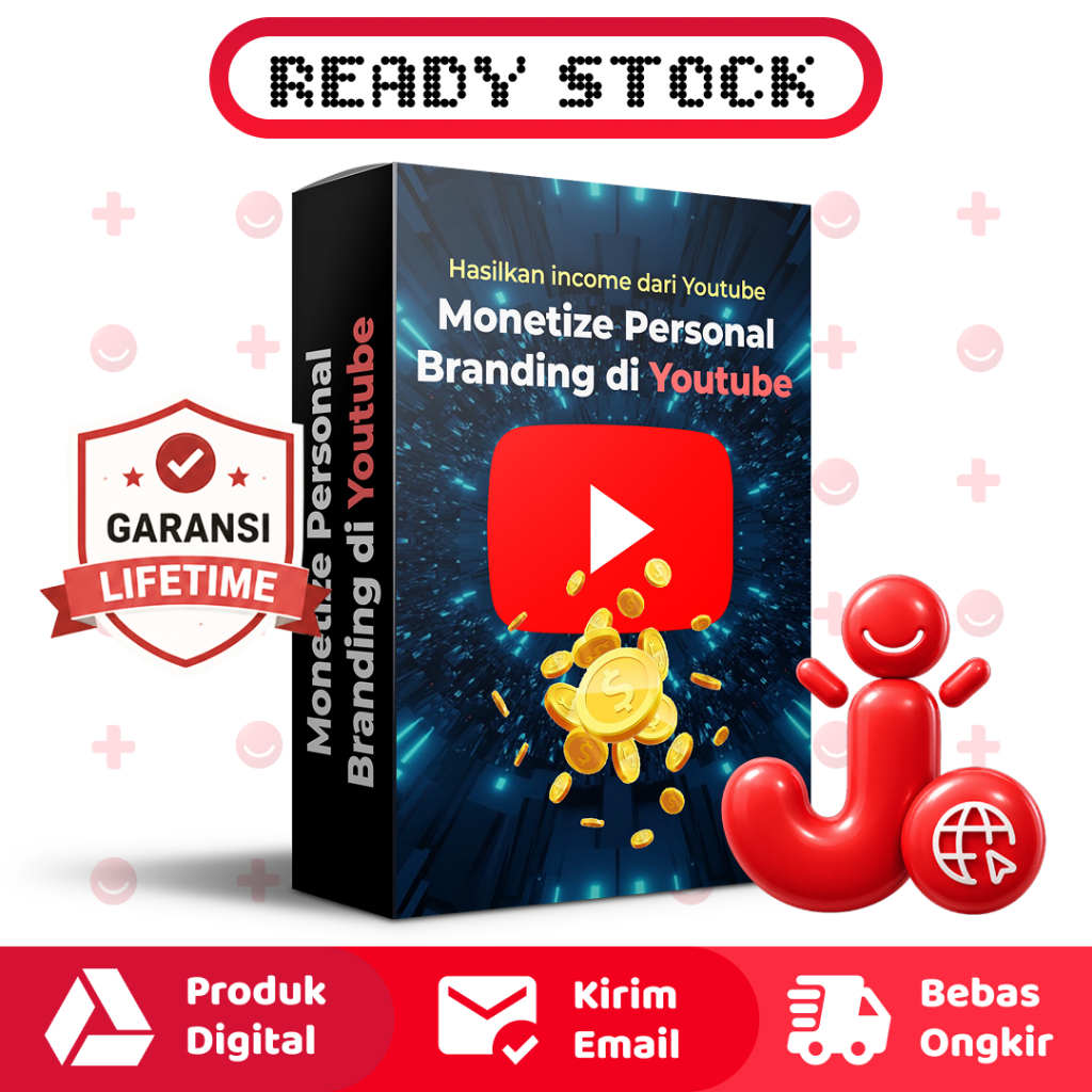 ECOURSE MONETIZE PERSONAL BRANDING YOUTUBE - BANGUN PERSONAL BRANDING DI YOUTUBE