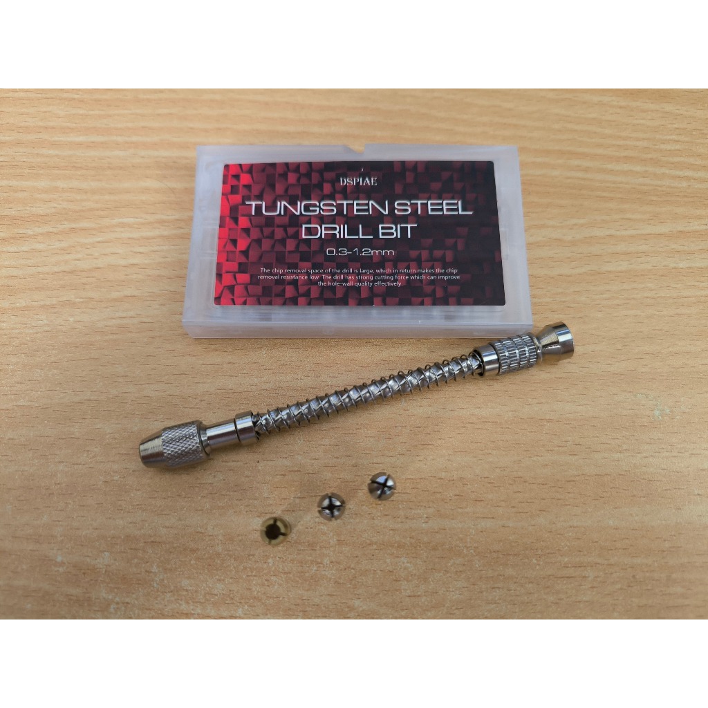 DSPIAE drill bit set & manwah hand drill