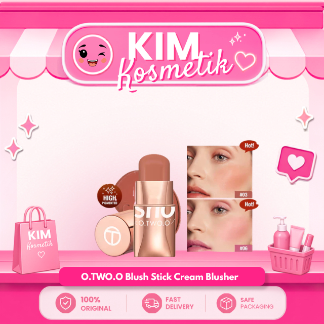 O.TWO.O Blush Stick Cream Blusher O.TWO.O || cream blush || blush stick