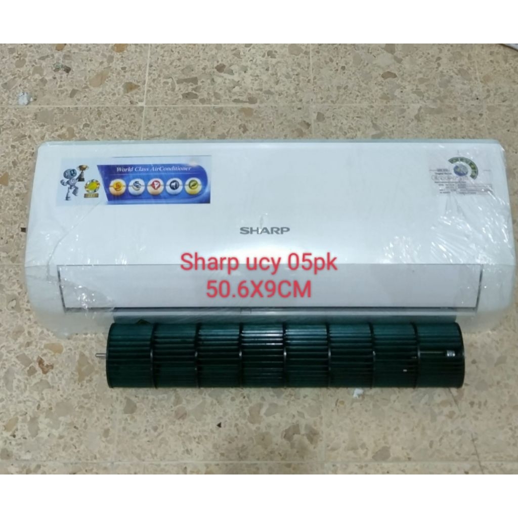 BLOWER FAN INDOOR AC SHARP UCY 05-1PK ORIGINAL