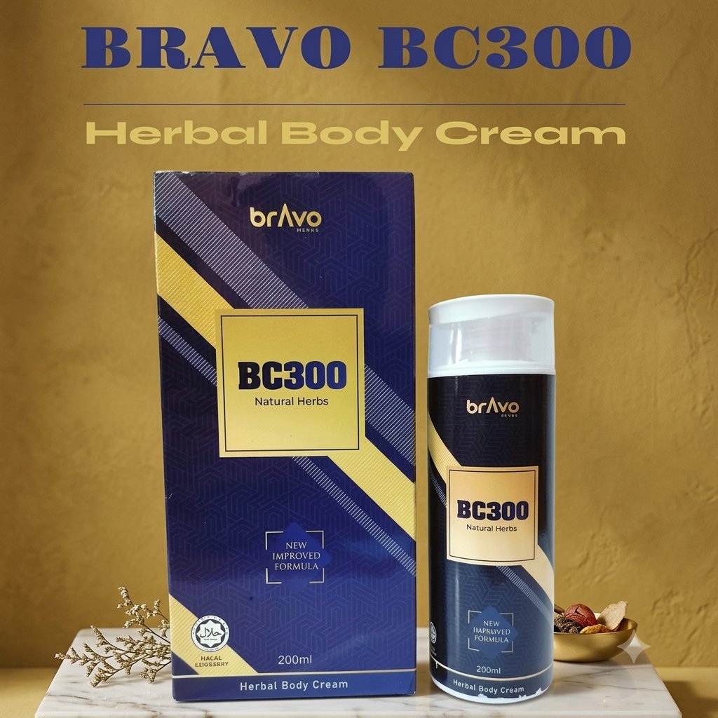 BRAVO BC300 1 BOTOL ISI 200ML ORIGINAL MALAYSIA