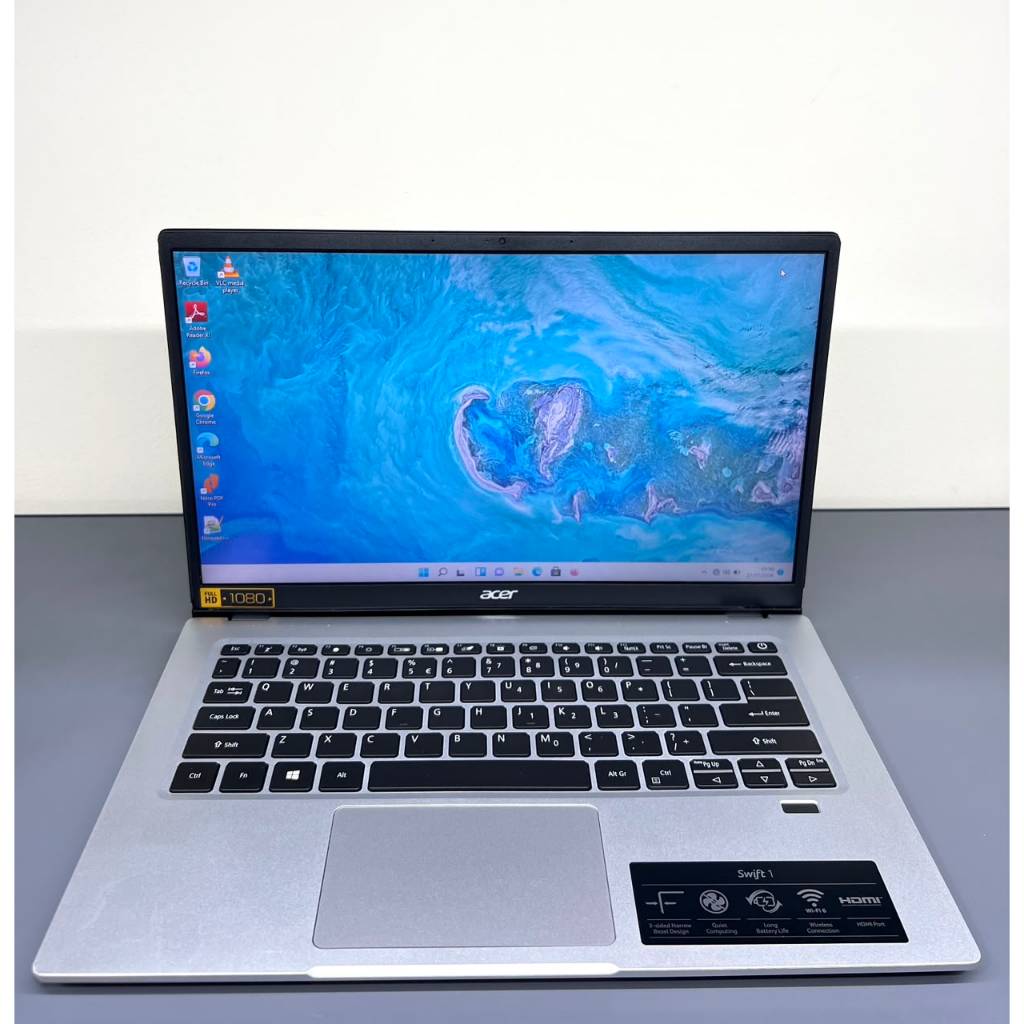 Laptop Leptop second bekas Laptop Acer Swift 1 SF114-34 Intel Pentium N6000 RAM 4GB SSD 512GB  Gener