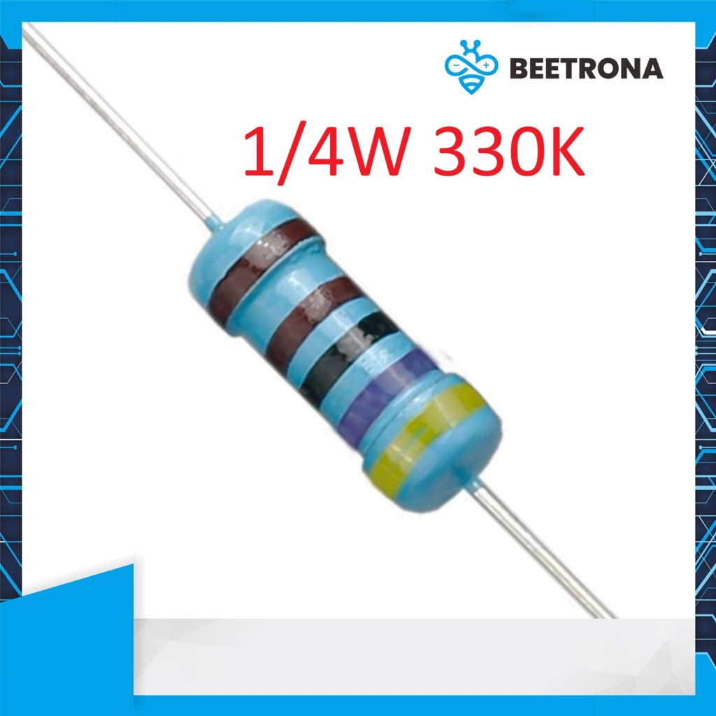 Resistor 330kOhm 330k 1/4W 0.25 Watt 3pcs