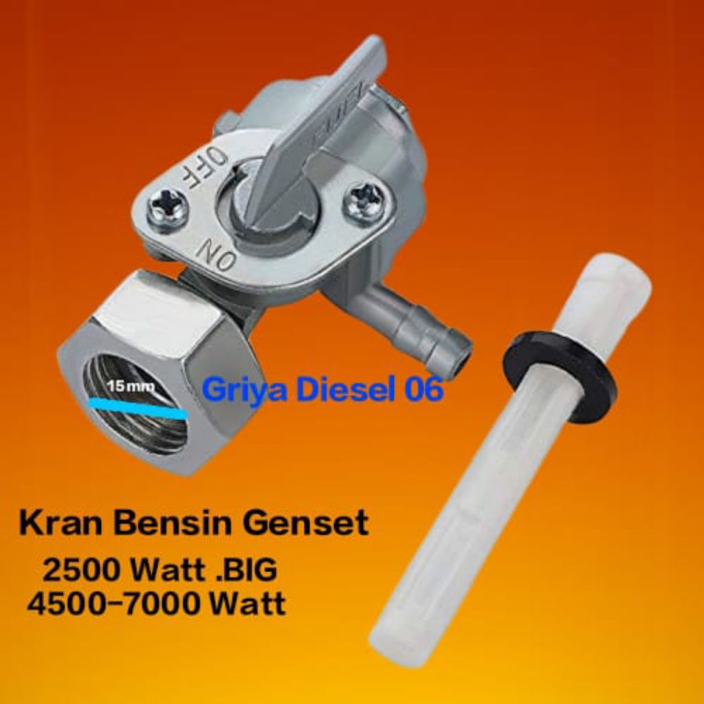 Kran Bensin Genset 2500 Watt Big. 4500 - 6500 Watt