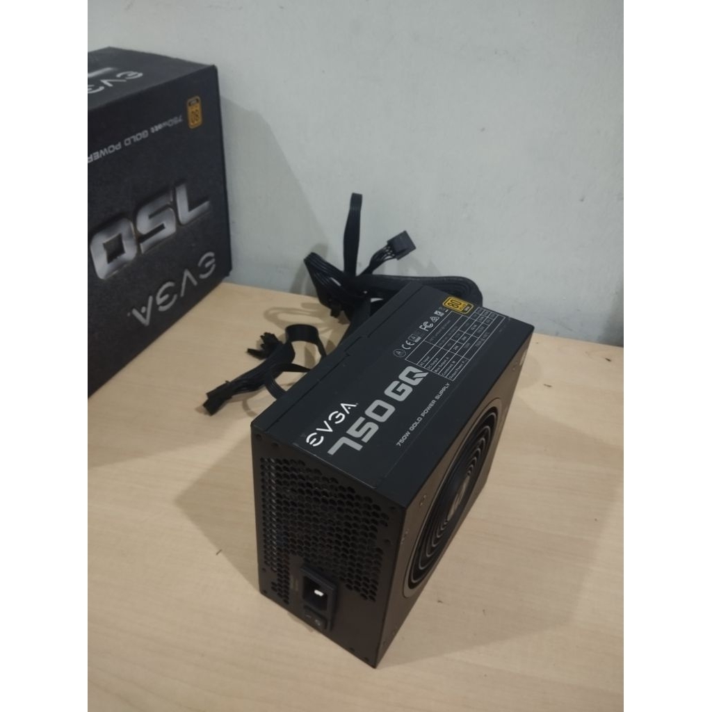 psu pure evga 750watt 80+ gold semi modular