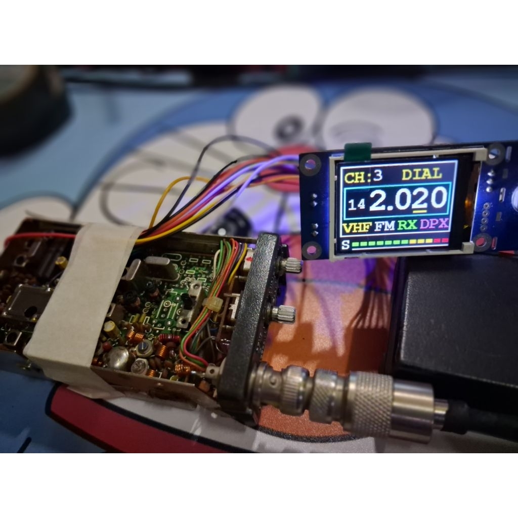 DDS TFT ICOM IC2N DUPLEX MEMORY