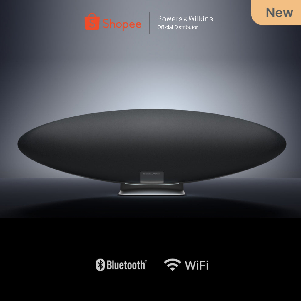 Bowers & Wilkins Zeppelin Pro Edition Smart Wireless Premium Speaker with Bluetooth - Space Grey