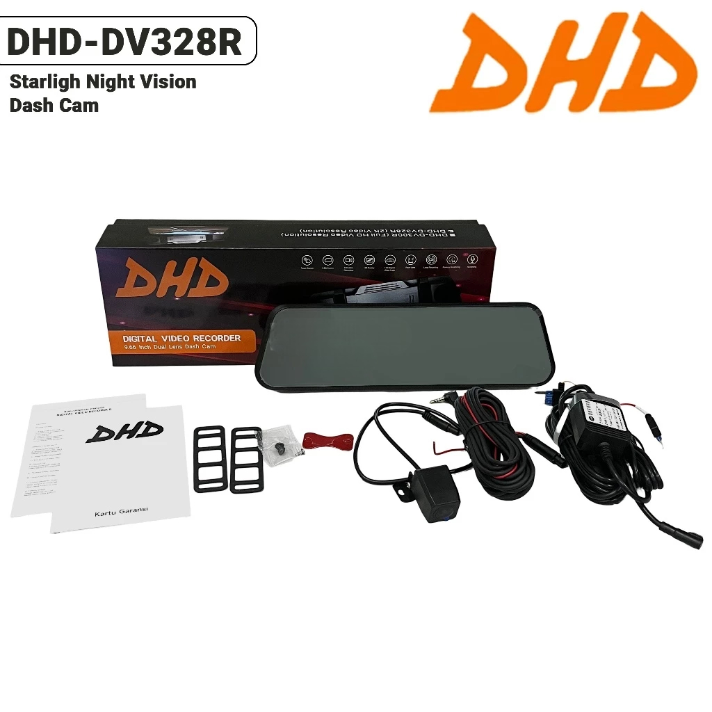 DHD Dashcam Digital Video Recorder Monitor DVR DHD- DV328R