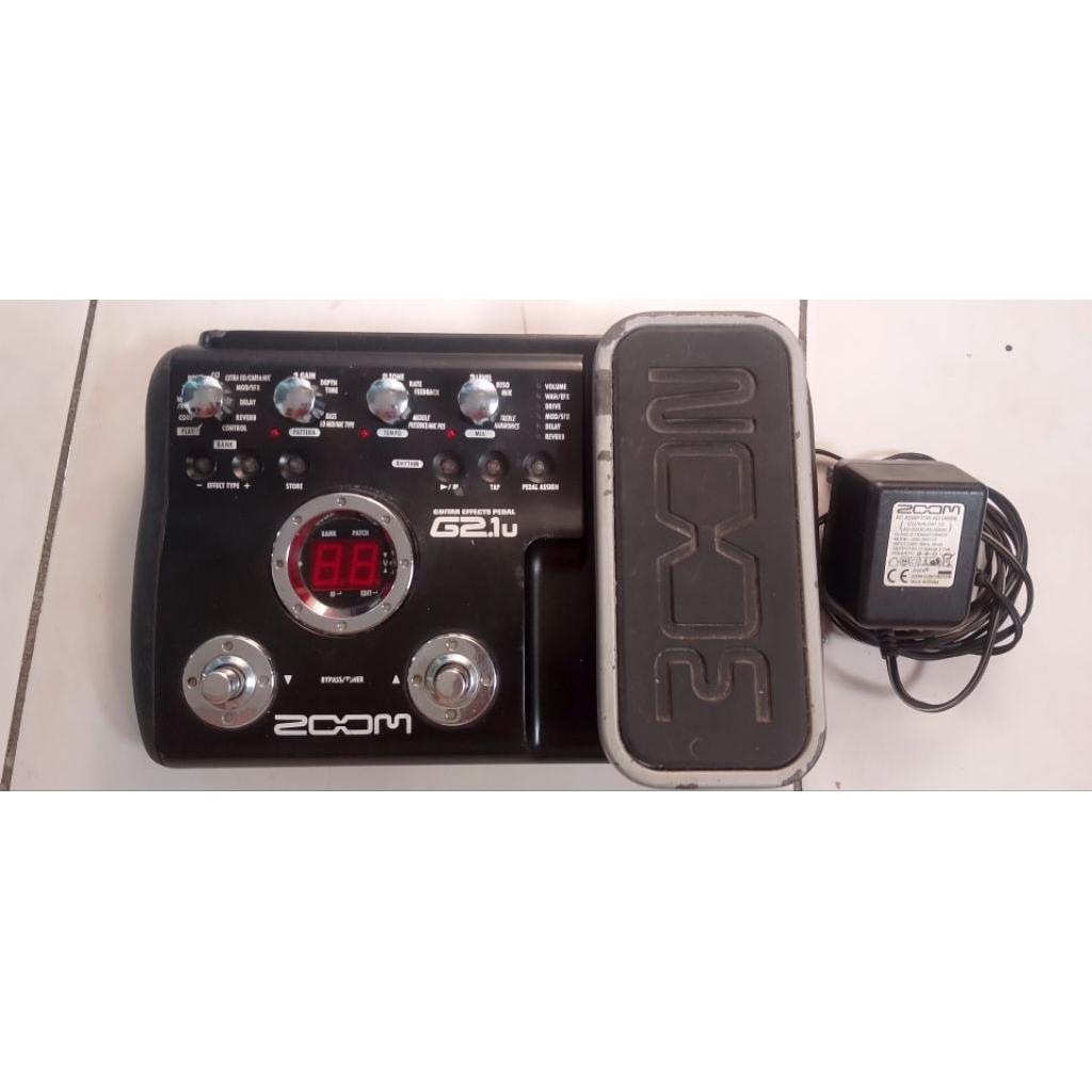 efek gitar zoom g2.1u