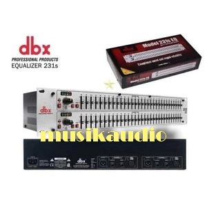 Equalizer EQ DBX 231S / 231 S - silver edition - stereo 2 x 31 band