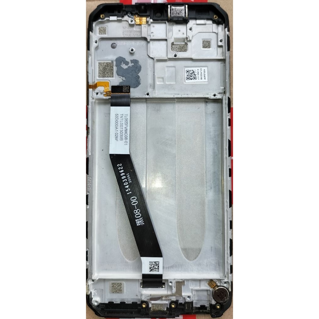 FRAME TATAKAN LCD REDMI 9A ORI BAWAAN HP.