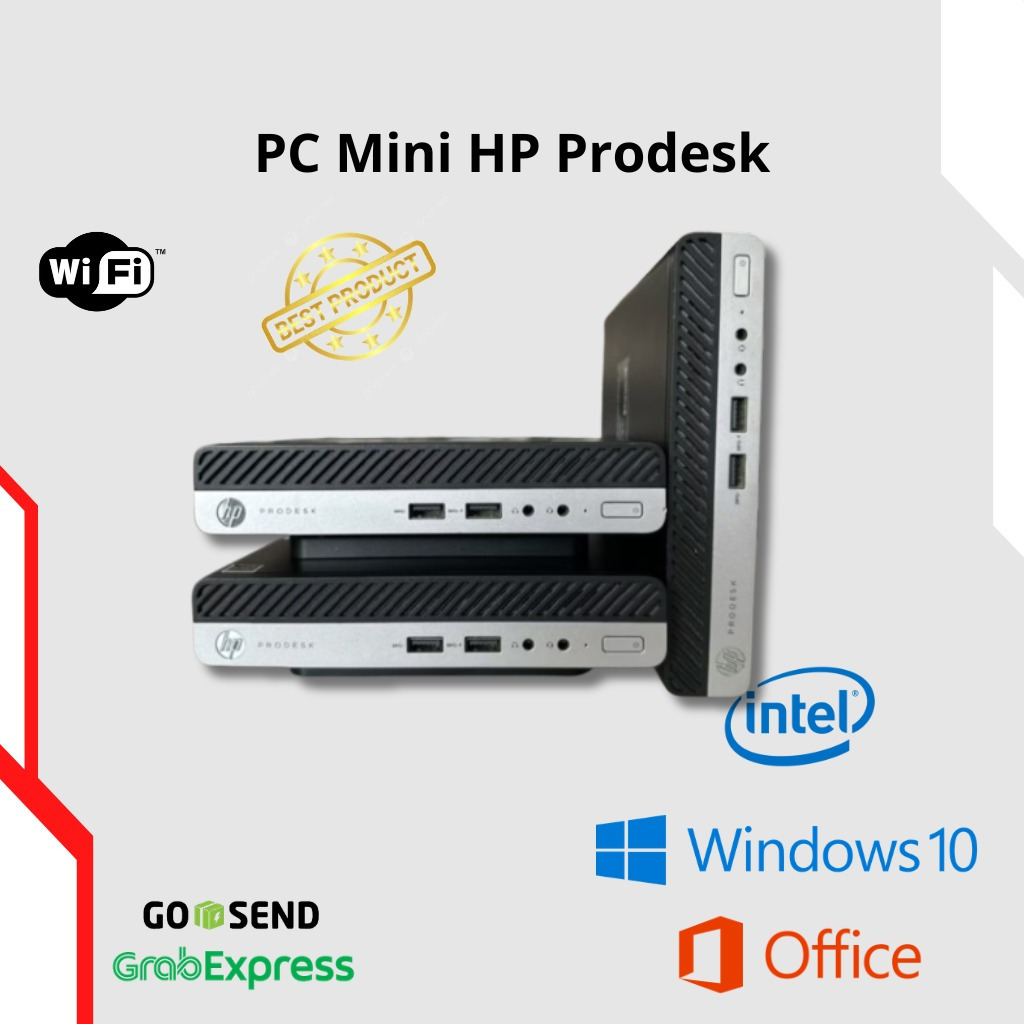 PC MINI HP PRODESK CORE I5 GEN 7 SSD 128 RAM 8GB