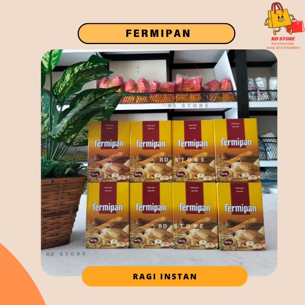 FERMIPAN RAGI INSTAN 11 GR FERMIPAN RAGI KERING 4x11 GR RAGI FERMIPAN RAGI INSTAN FERMIPAN SASCHET