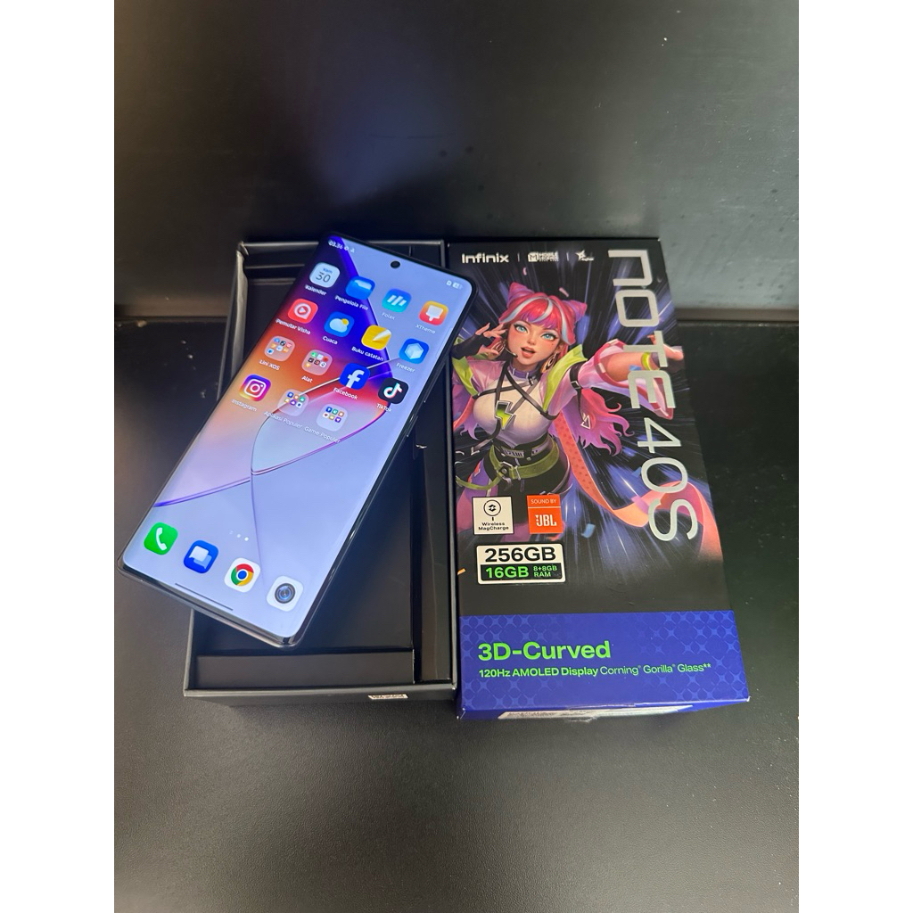 INFINIX NOTE 40s 8/256 second