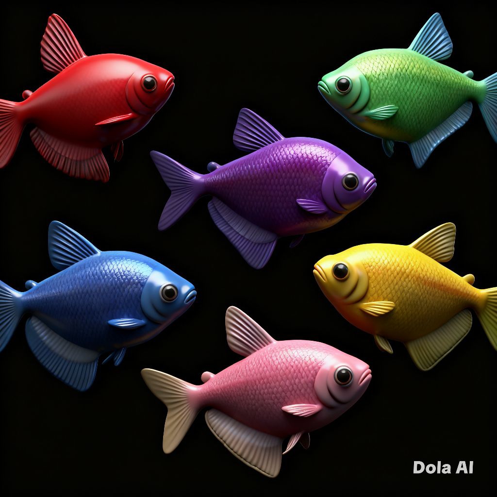 Ikan hias tetra glowfish 50ekor warna lengkap