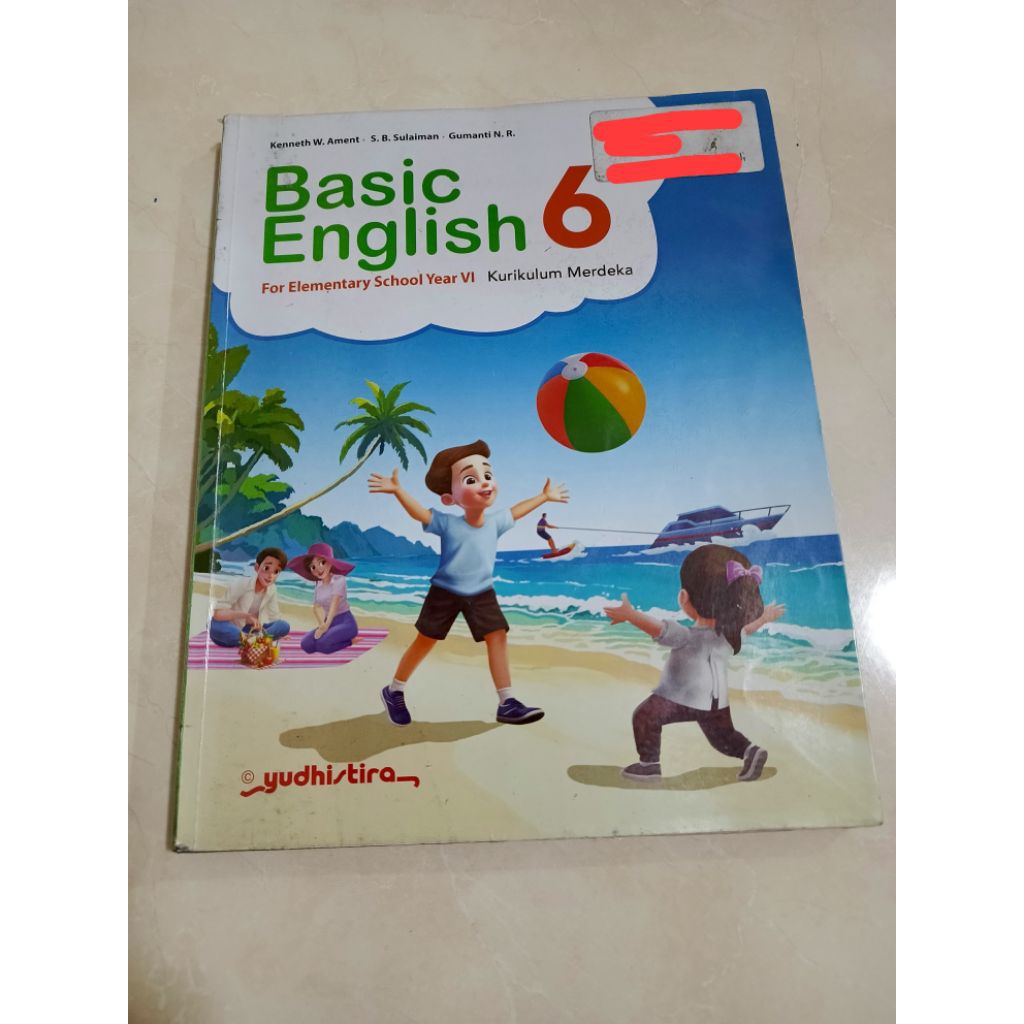 [BEKAS] Buku Basic English Penerbit Yudhistira Kelas 6