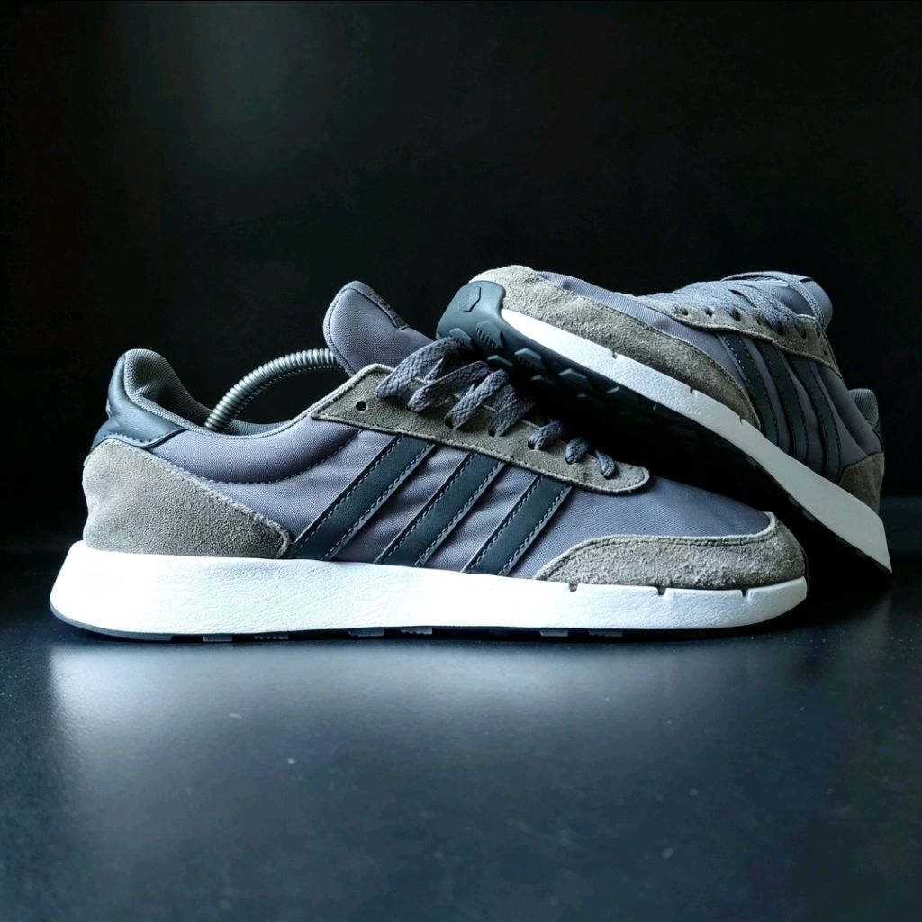 Sepatu Adidas Run 60s 2.0 Grey | Sport Running | Second Original | Size 44/280