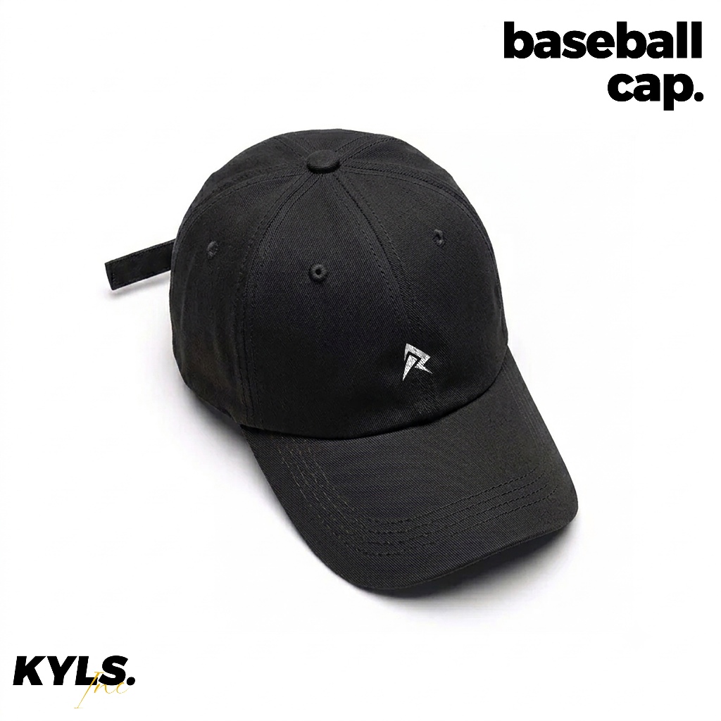 Logo R Topi Baseball Cap Premium Pria Wanita Logo R
