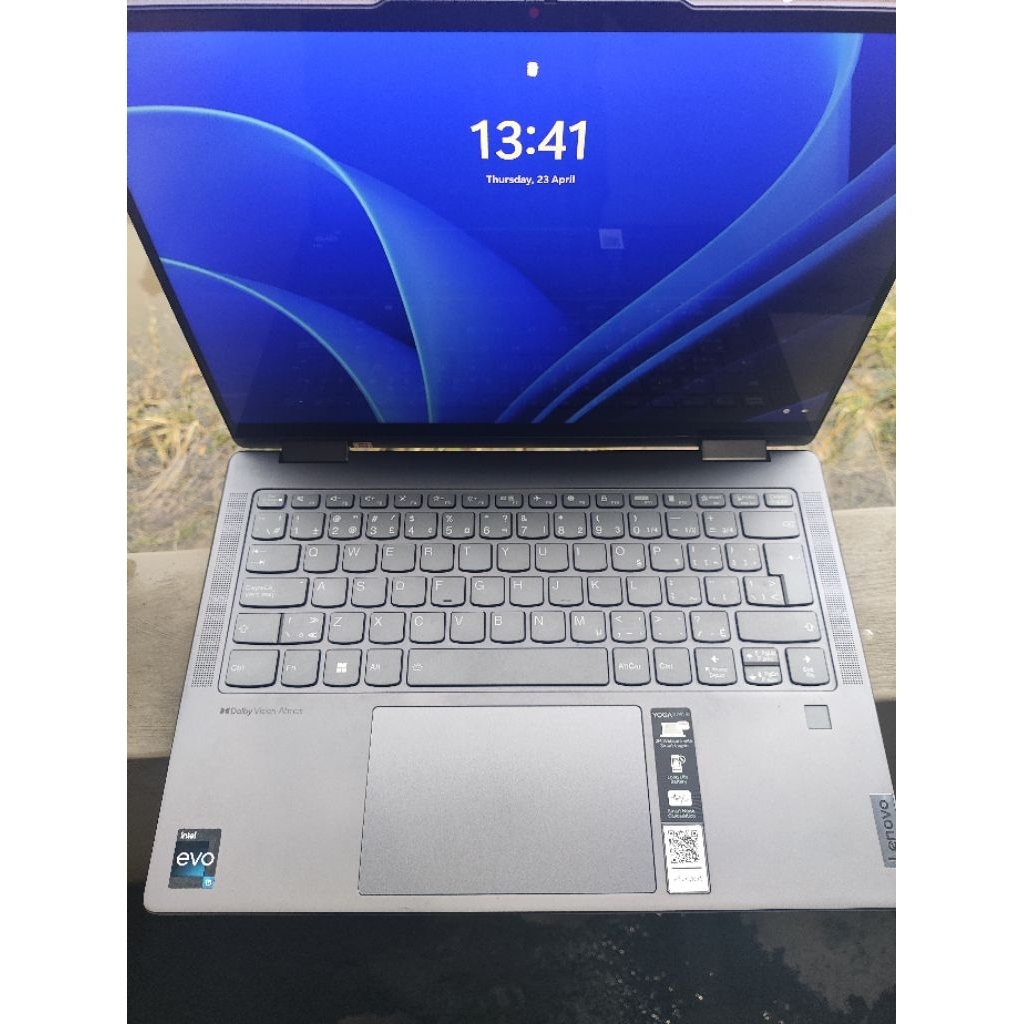 laptop LENOVO 7i intel evo 1335u 16gb Touchscreen RAM 16GB, SSD 512GB