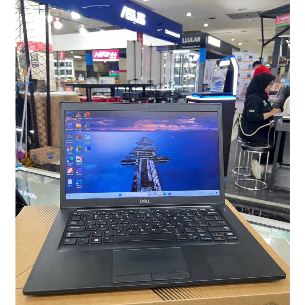 Leptop, Laptop, Second, Sekon, Bekas Dell Latitude 7490 Core i5 Gen 8 RAM 16GB SSD 512GB