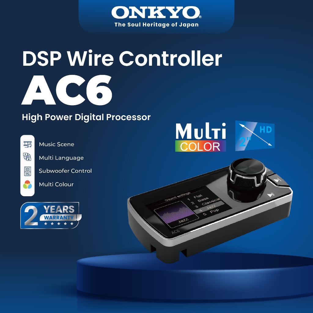 Onkyo Controller Remote DSP AC6