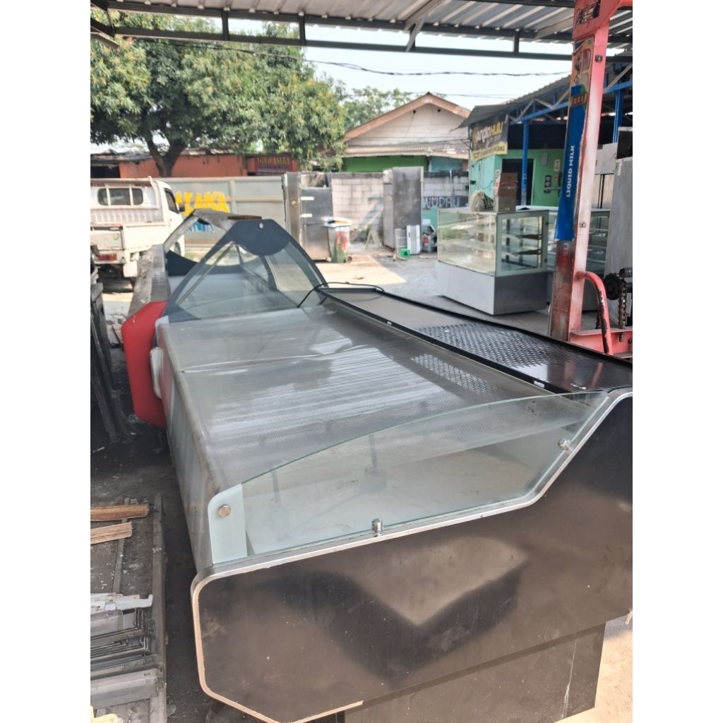SECOND/BEKAS MEAT SHOWCASE/CHILLER DISPLAY DAGING