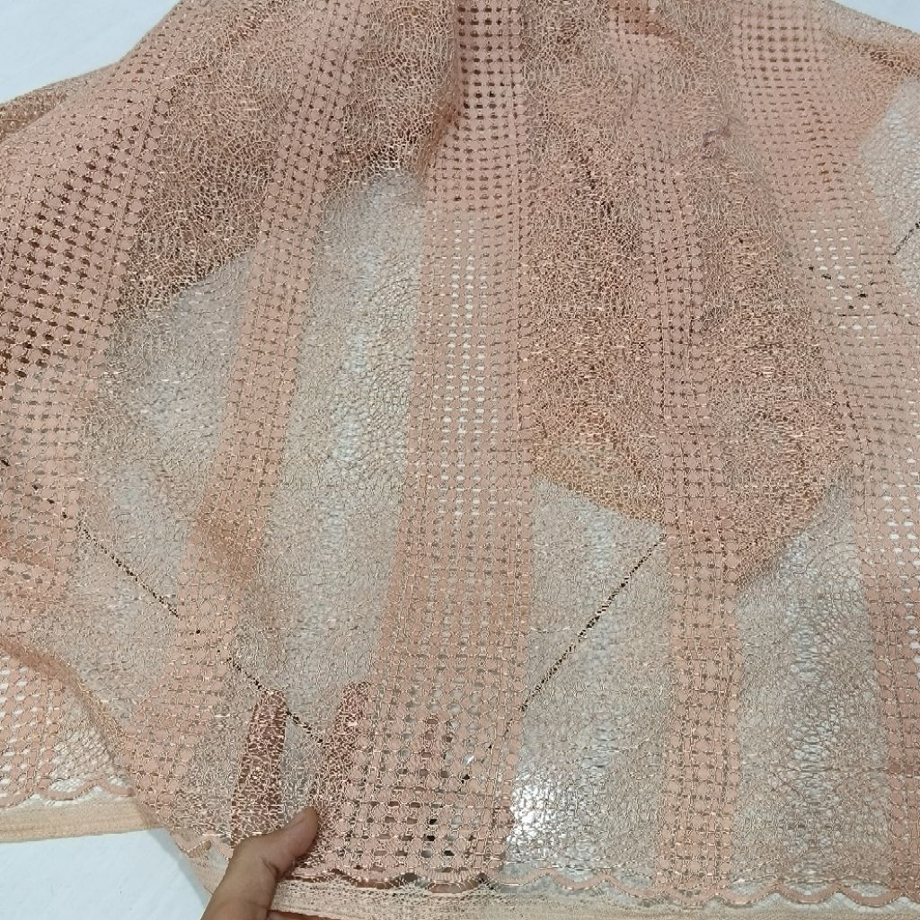 kain brokat meteran - Harga/0,5meter - kain brokat premium - kain brokat luxury - kain brokat kebaya